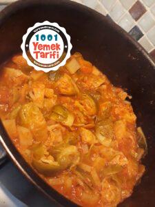 Zeytinyağlı Brüksel Lahanası Yemeği